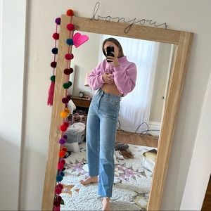 Glassons wide leg blue jean